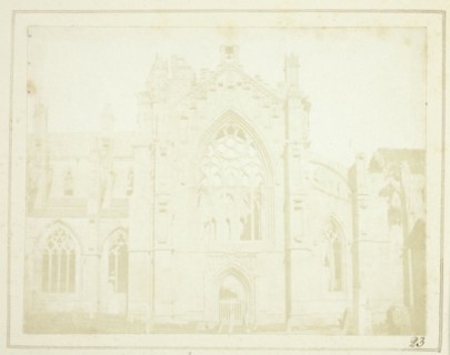 Melrose Abbey, 1844. Creator: William Henry Fox Talbot.