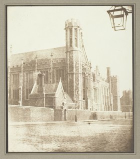 New Hall of Lincoln's Inn, London, c. 1841/46. Creator: William Henry Fox Talbot.