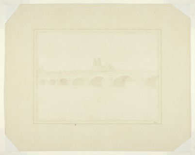 The Bridge of Orleans, June 1843. Creator: William Henry Fox Talbot.