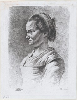 The Children's Nurse Josephine, 1770. Creator: Jean-Jacques de Boissieu.