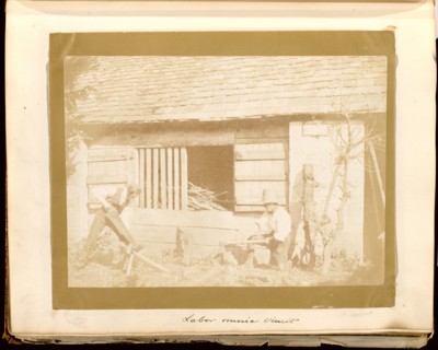 Untitled [The Woodcutters], c. 1845. Creator: William Henry Fox Talbot.