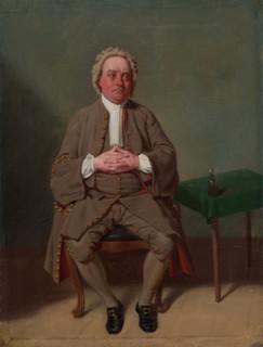 Mr. Quick as Vellum in Addison's Drummer, 1792. Creator: Samuel de Wilde.