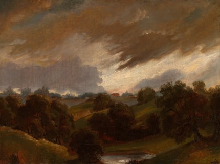 Hampstead, Stormy Sky, 1814. Creator: Unknown.