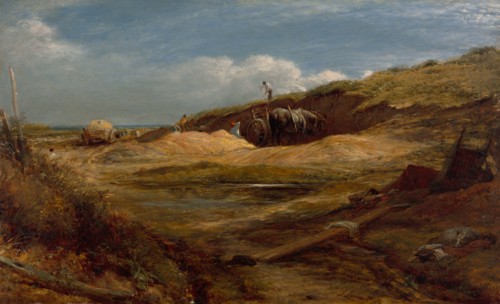 The Sand Pits, Hampstead Heath, 1834. Creator: John Linnell the Elder.