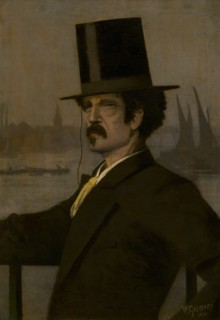 James McNeill Whistler, 1869. Creator: Walter Greaves.