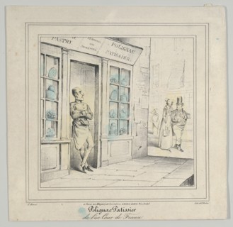 Polignac Patissier de l'ex-Cour de France, 1830. Creator: Marie-Alexandre Alophe.