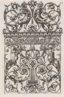 Diverses Pieces de Serruriers, page 11 (recto), ca. 1663. Creator: Jean Berain.