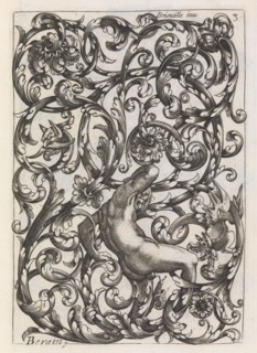 Diverses Pieces de Serruriers, page 4 (recto), ca. 1663. Creator: Jean Berain.