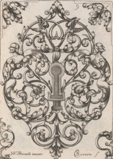 Diverses Pieces de Serruriers, page 10 (recto), ca. 1663. Creator: Jean Berain.
