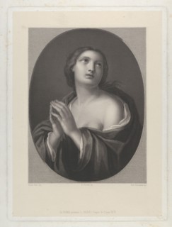 Female personification of Hope..., ca. 1835-81. Creator: Giovanni Buonafede.