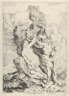 Perseus Saving Andromeda, 1775. Creator: Giovanni David.