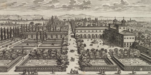 View of the Villa Medici, after 1677. Creator: Giovanni Battista Falda.