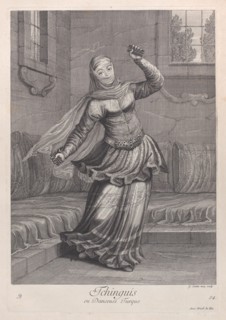 Tchinguis, ou Danseuse Turque, 1714-15. Creator: Unknown.