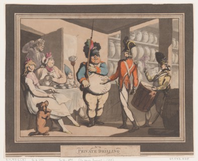 Private Drilling, No 5, June 1, 1798. Creator: Heinrich Schutz.