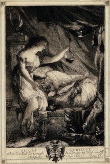 Curious Psyche, mid-1770s. Creator: Giovanni David.
