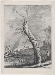 Winter, after a drawing completed in Saint-Chamond, 1795. Creator: Jean-Jacques de Boissieu.