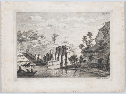 Ruins of an Aqueduct, 1763. Creator: Jean-Jacques de Boissieu.