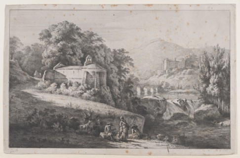 Old Chapel at Châtillon-d'Azergues, 1799. Creator: Jean-Jacques de Boissieu.