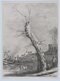 Winter, after a drawing completed in Saint-Chamond, 1795. Creator: Jean-Jacques de Boissieu.