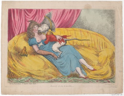 General Jacko & his Rib, ca. 1820. Creator: John Cawse.