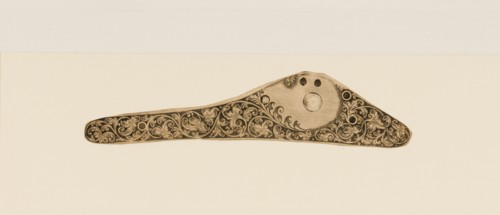 Twenty-Five Inked Impressions (or "Pulls") of Engraved Firearms Ornament, ca. 1845-65. Creators: Gustave Young, Ernst Moritz.