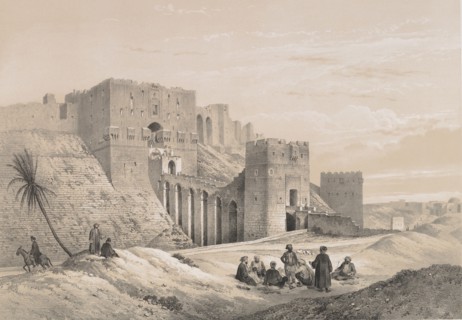 48. Château d’Alep, 1843. Creator: Joseph Philibert Girault De Prangey.