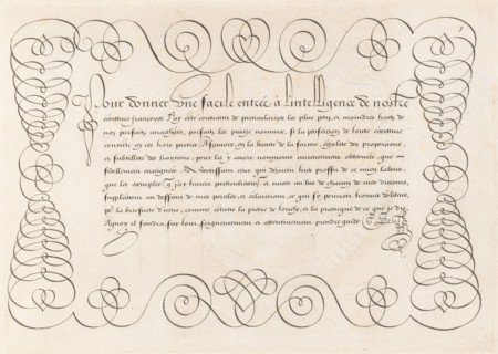 La Technographie. La Rizographie. La Caligraphie, 1599. Creator: Simon Wynhoutsz Frisius.