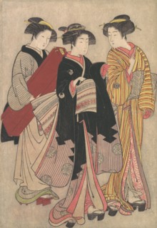 Two Geishas Out Walking, 1739-1820. Creator: Kitao Shigemasa.