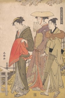 The Beauty of the Floating World, 1780-1795. Creator: Katsukawa Shuncho.