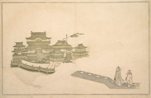 The Palace in the Moon, 8th month, 1789. Creator: Kitagawa Utamaro.