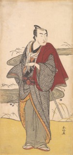 The Actor Matsumoto Koshiro 4th as a Man, ca. 1780. Creator: Katsukawa Shunko.