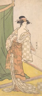 Segawa Kikunojo III, ca. 1785. Creator: Katsukawa Shunjo.