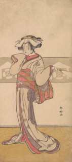 Segawa Kikunojo III in the Role of Oiso no Tora, ca. 1790. Creator: Katsukawa Shunko.