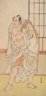 The Third Otani Hiroji as a Wrestler, ca. 1790. Creator: Katsukawa Shunko.