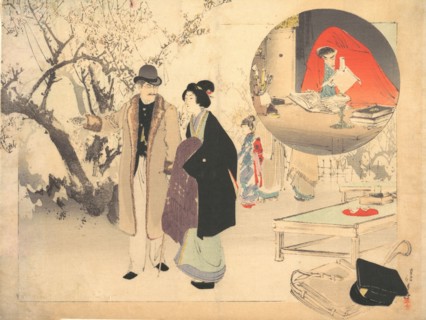 The Demon Gold (Konjiki yasha), ca. 1903. Creator: Mizuno Toshikata.