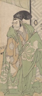 The First Nakamura Nakazo in the Role of Ko no Moronao, June 1786. Creator: Katsukawa Shunko.