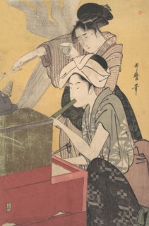 In the Kitchen, ca. 1794-95. Creator: Kitagawa Utamaro.