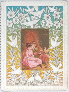 Valentine, 1876. Creator: Catherine Greenaway.