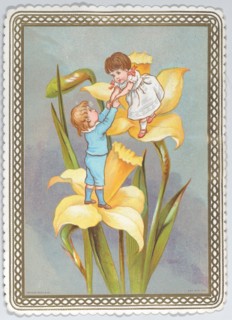 Valentine, 1875-1880. Creator: Catherine Greenaway.