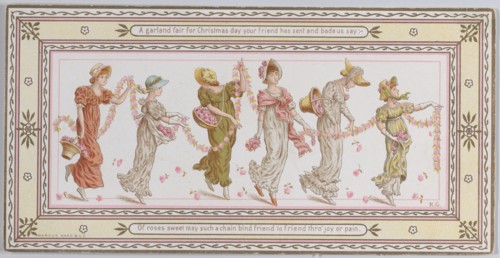 Valentine, 1881. Creator: Catherine Greenaway.