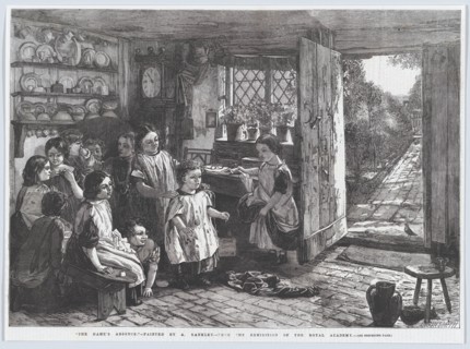 The Dame's Absence, from "Illustrated London News", July 4, 1857. Creator: Harvey Orrin Smith.