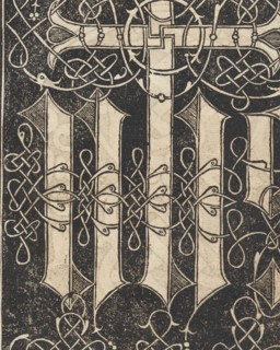 Essempio di recammi, page 17 (recto), 1530. Creator: Giovanni Antonio Tagliente.