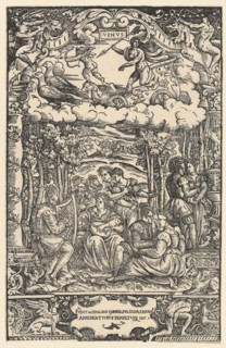 The Dominion of Venus, from 'The Seven Planets', 1533. Creator: Unknown.