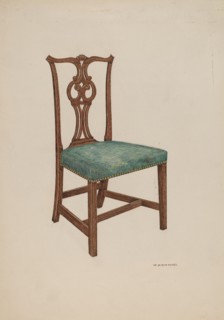Salem Chair, c. 1937. Creator: William Kieckhofel.