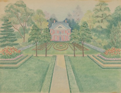 N.W. Stuyvesant Residence, c. 1936. Creator: Tabea Hosier.