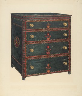 Chest of Drawers, c. 1938. Creator: Charles Henning.