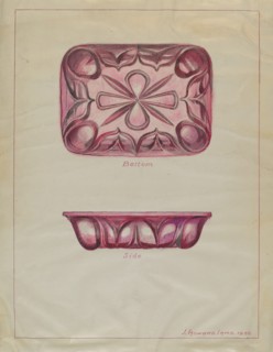 Preserve Dish, 1936. Creator: J. Howard Iams.