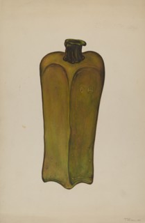 Bottle, 1940. Creator: Marie Lutrell.