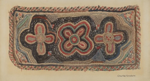 Shaker Rug, 1935/1942. Creator: Charles Goodwin.