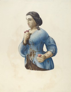 Figurehead, 1935/1942. Creator: Rosamond P Gray.